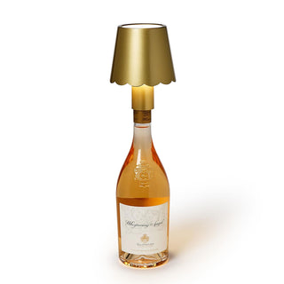 LED Touchable Scalloped Bottle Lampshade