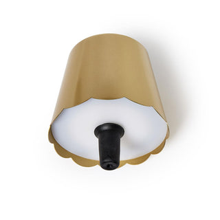 LED Touchable Scalloped Bottle Lampshade
