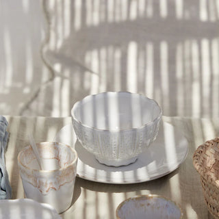 FRUIT SHELL BOWL 4in-WHITE (APARTE)