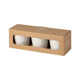S/3 LUNGO GIFT BOX-WHITE (GRESPRESSO)