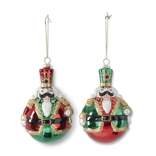 Blow Glass Soldier Ornament