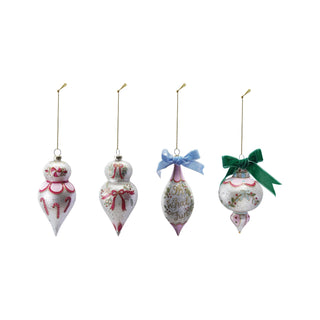 Hand-Painted Glass Ornament