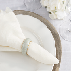 Dome Desgin Napkin Ring Set of 4