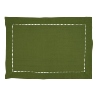 Placemat with Hemstitched Border