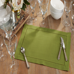 Placemat with Hemstitched Border