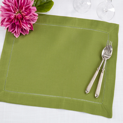 Placemat with Hemstitched Border