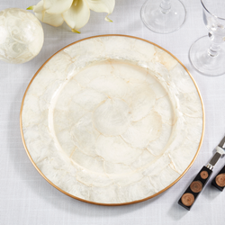 Capiz Charger Plate