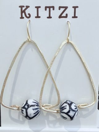 Triangle Chino Earrings