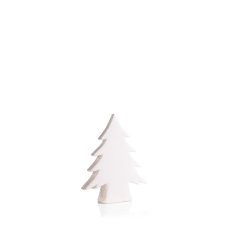 Teton White Ceramic Tree