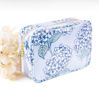 Clear Coated Rectangular Cosmetic Bag