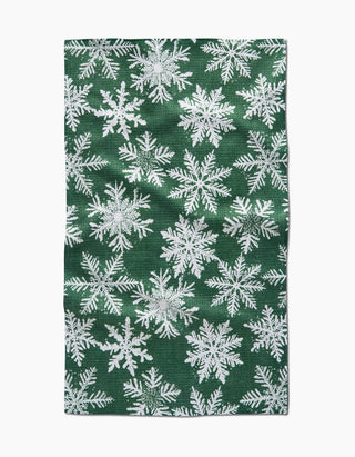 Geometry - Snowy Days Green