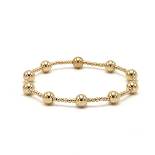 Malibu 2*4 14k Gold-Filled Beaded Bracelet