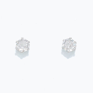 Studs in Silver Earrings