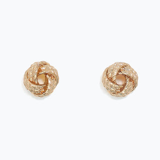 Gold Love Knots Earrings
