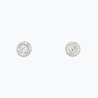 Sparkling Silver Earrings