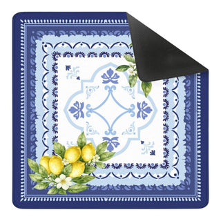 Amalfi Coast Mahjong Mat | Lemon Italy Mediterranean