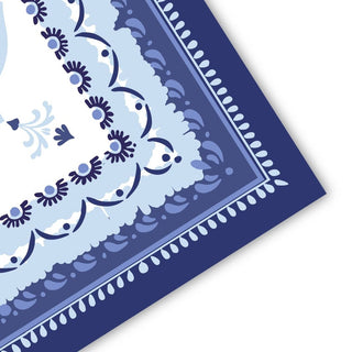 Amalfi Coast Mahjong Mat | Lemon Italy Mediterranean