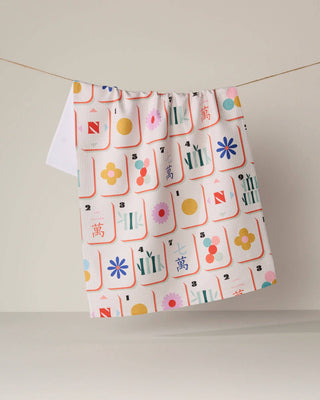 Geometry - Tile Toss Tea Towel