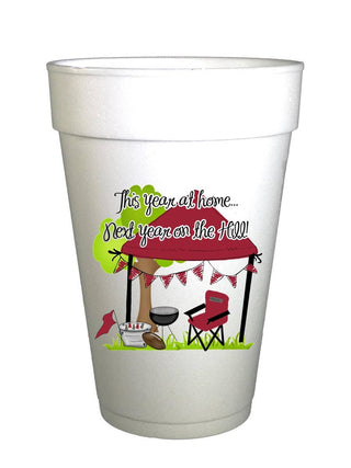 Arkansas Homegating Cups for Covid Styrofoam Tailgating Cups
