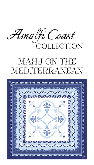 Amalfi Coast Mahjong Mat | Lemon Italy Mediterranean