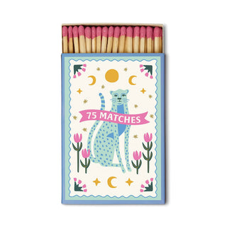 Paddywax A Dopo Blue Cheetah 75 count boxed matches