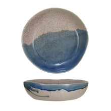 Stoneware Reactive Glaze Serving Bowl