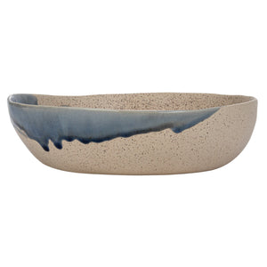 Stoneware Reactive Glaze Serving Bowl