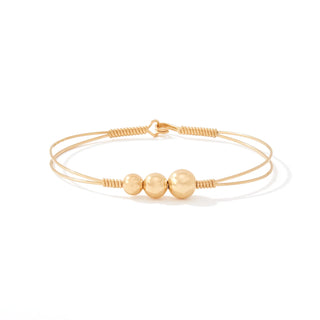 A Love That Remains Bracelet - 14K Gold Artist Wire