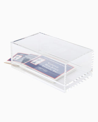 Mahjong Clear Acrylic Tile Box