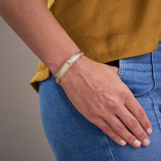Angelina Bracelet - 14K Gold Artist Wire