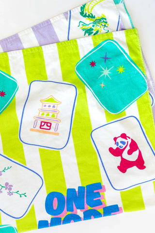 Mahjong Beach Towels