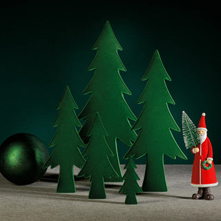 Green Flocked Tree