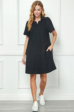 Collared Textured Dress