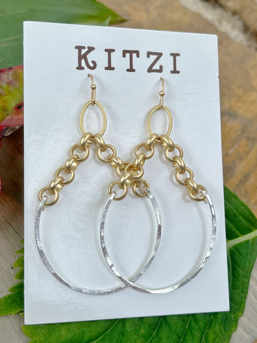 Eliza Chain Earrings