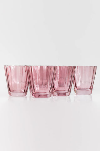 Rose Estelle Sunday Low Ball Glass