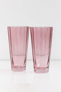 Rose Estelle Sunday High Ball Glass