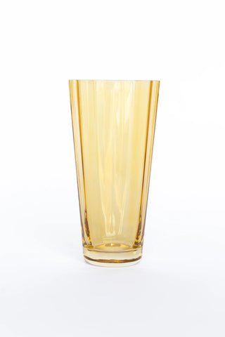 Yellow Estelle Sunday High Ball Glass