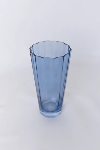 Cobalt Blue Estelle Sunday High Ball Glass