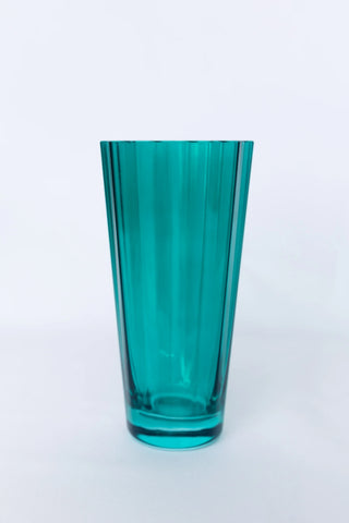 Emerald Green Estelle Sunday High Ball Glass