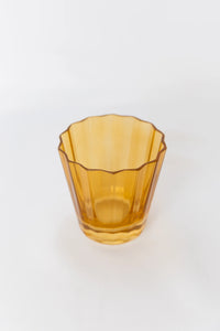 Butterscotch Estelle Sunday Low Ball Glass