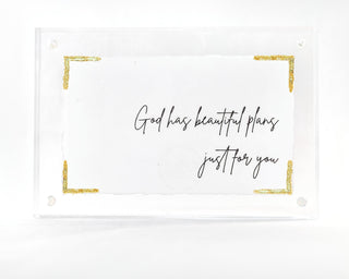 Eva Belle Acrylic Frame - 4 x 6