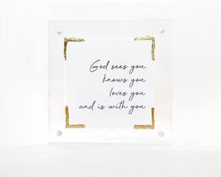 Eva Belle Acrylic Frame - 4 x 4