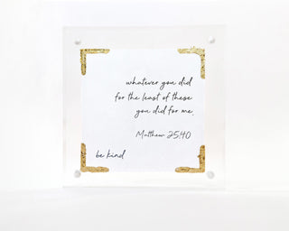 Eva Belle Acrylic Frame - 4 x 4