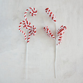 Wired Fabric Chenille Candy Swirl Spray