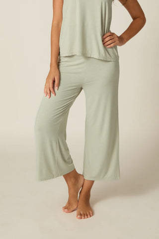 Wide Leg Capri Pants
