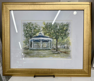 "Collierville Charm" Framed Print by Georgia Jane