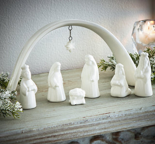 Ceramic Nativity Scene