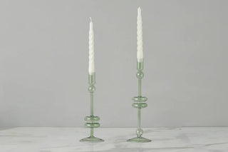 Glass Candlesticks