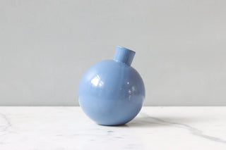 Denim Sphere Bud Vase