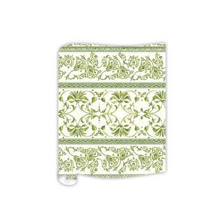 Green Chinoiserie Table Runner